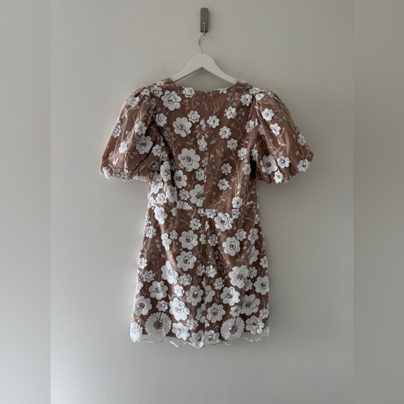 ELLIATT NWT Elodie Mini Puff Sleeve Dress XXL - Picture 6 of 8